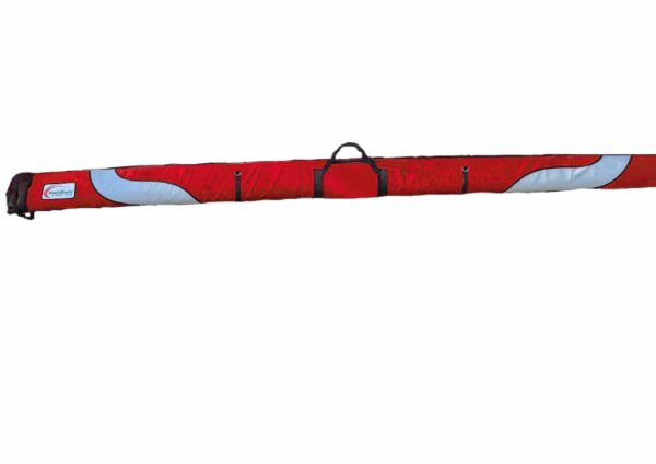RockBack Vaulting Pole Case Red with Gray Swirl