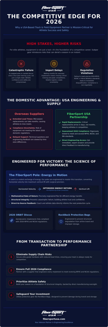 The Elite Track and Field Equipment Supplier USA: Engineering Performance for 2026